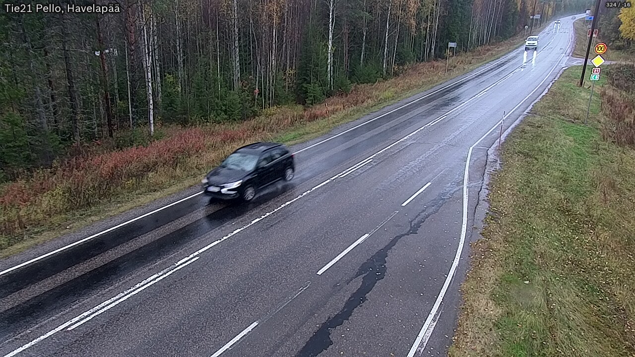 Kelikamerat Kuva Tie 21 Pello, Havelanpää, Pello, Lappi