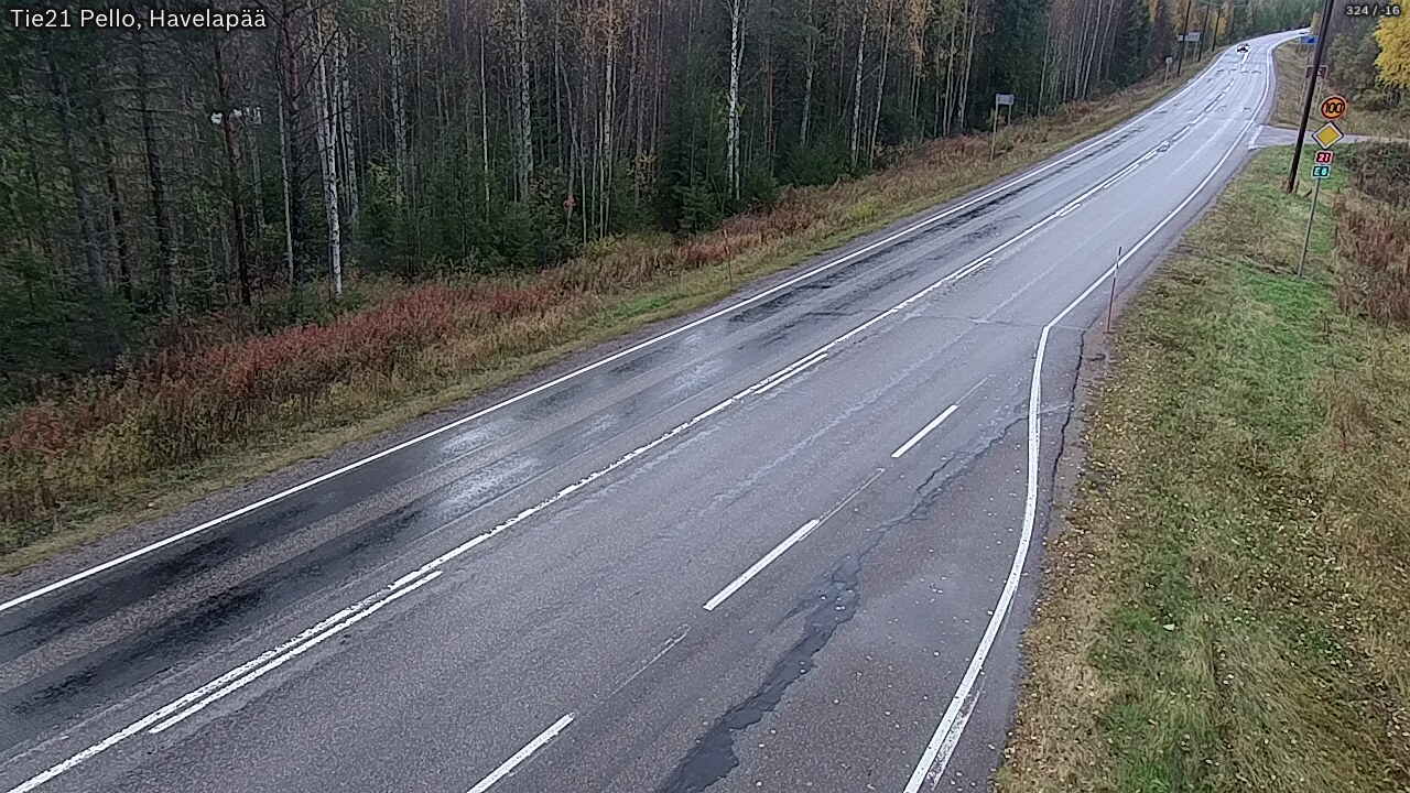 Kelikamerat Kuva Tie 21 Pello, Havelanpää, Pello, Lappi