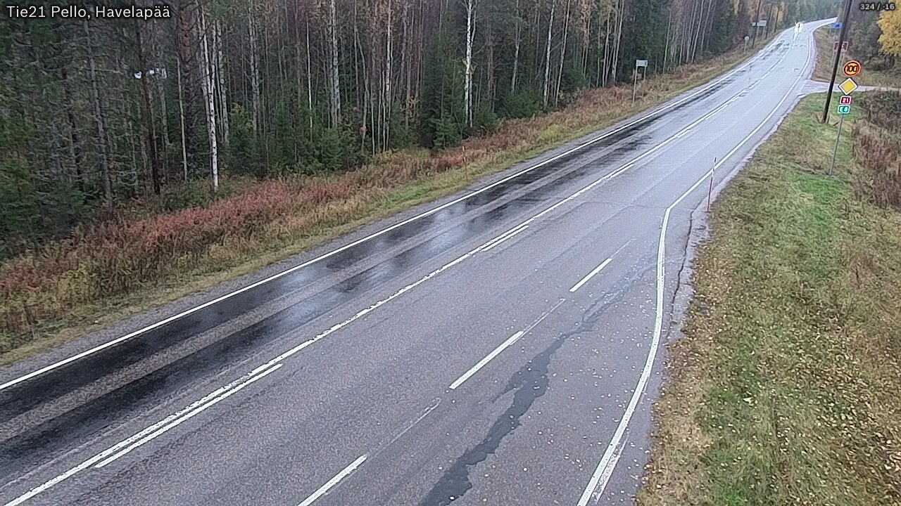 Weather Camera Image Road 21 Pello, Havelanpää, Pello, Lappi
