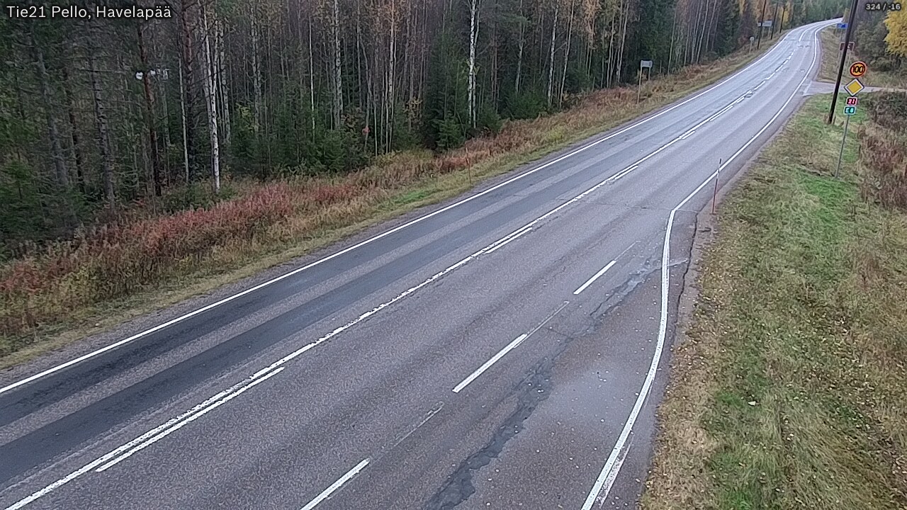 Kelikamerat Kuva Tie 21 Pello, Havelanpää, Pello, Lappi