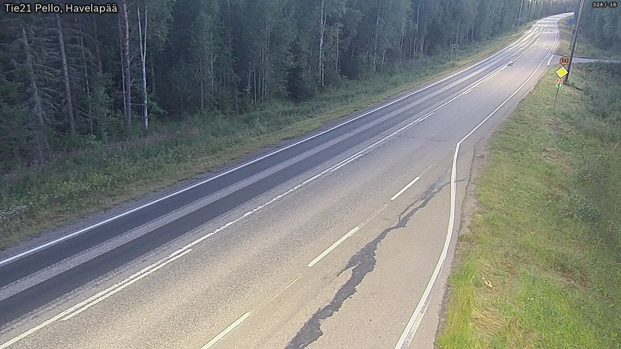Kelikamerat Kuva Tie 21 Pello, Havelanpää, Pello, Lappi