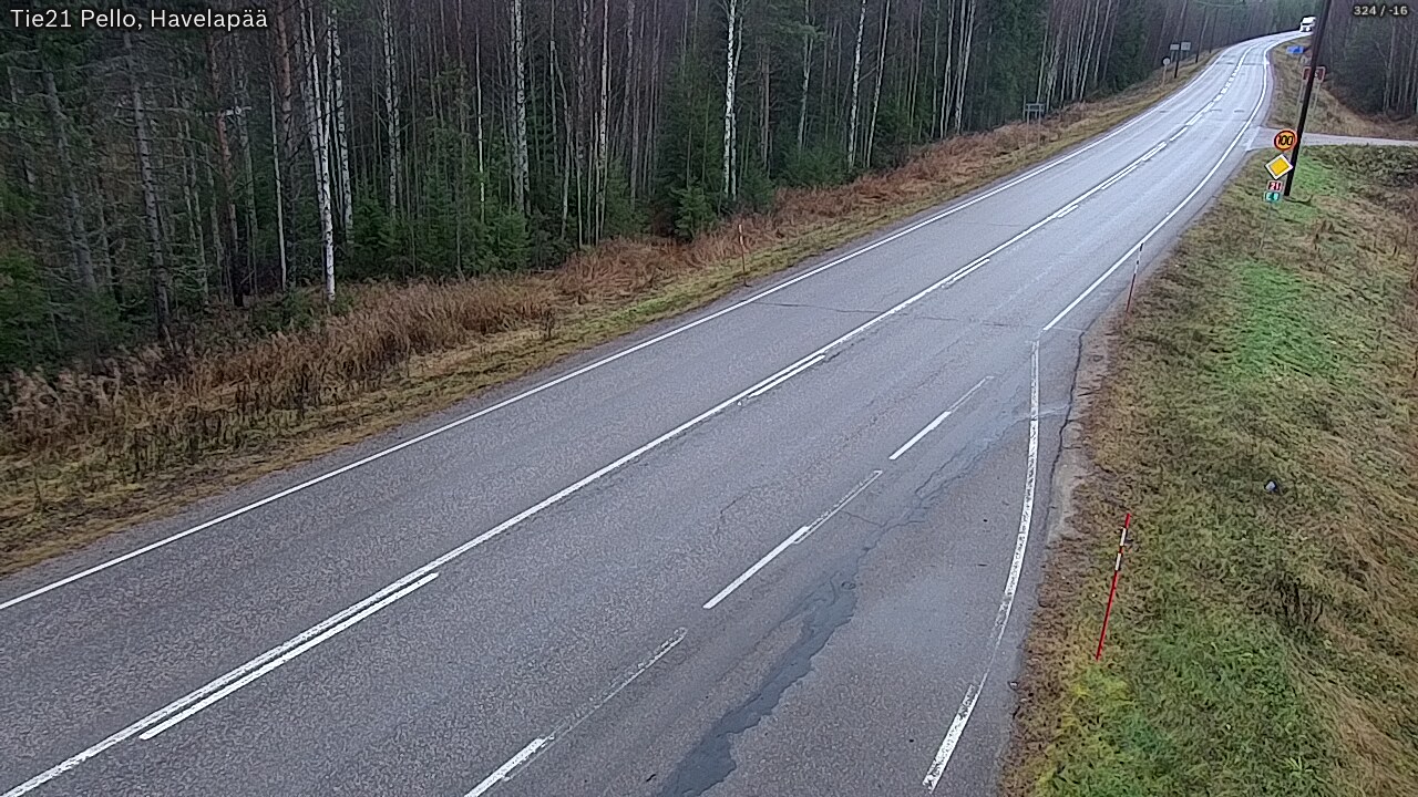 Kelikamerat Kuva Tie 21 Pello, Havelanpää, Pello, Lappi