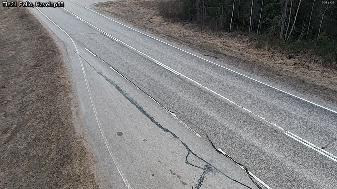 Kelikamerat Kuva Tie 21 Pello, Havelanpää, Pello, Lappi