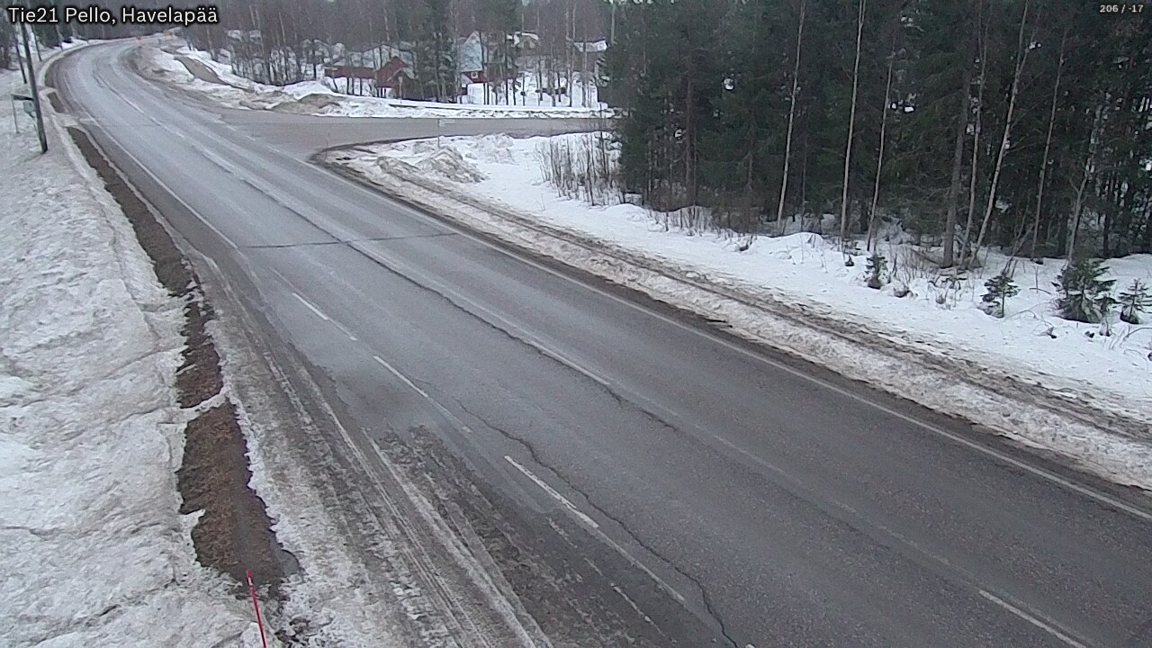 Kelikamerat Kuva Tie 21 Pello, Havelanpää, Pello, Lappi