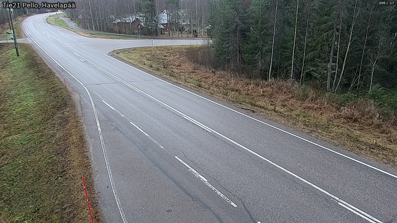 Kelikamerat Kuva Tie 21 Pello, Havelanpää, Pello, Lappi