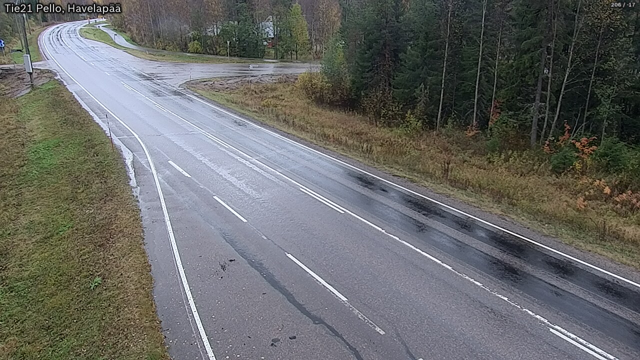 Kelikamerat Kuva Tie 21 Pello, Havelanpää, Pello, Lappi
