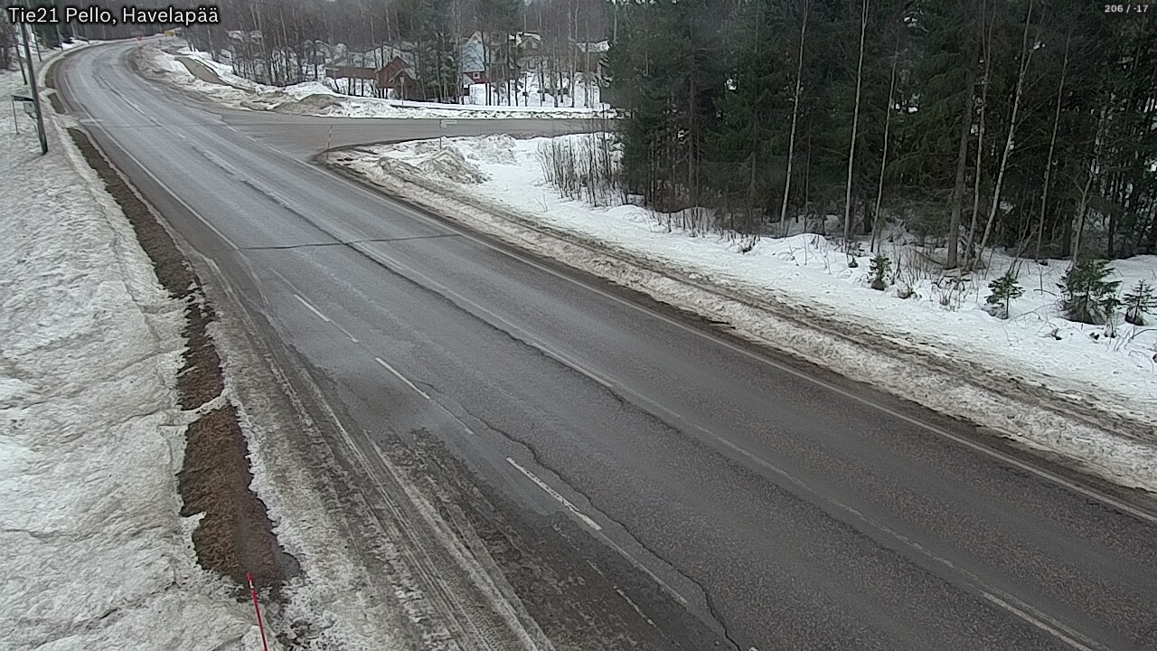 Kelikamerat Kuva Tie 21 Pello, Havelanpää, Pello, Lappi
