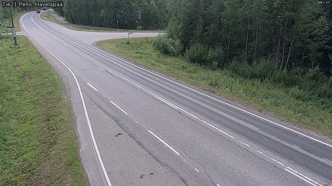 Kelikamerat Kuva Tie 21 Pello, Havelanpää, Pello, Lappi