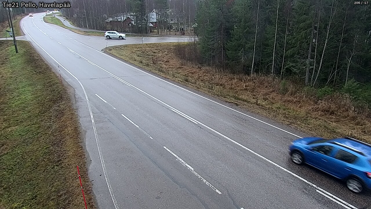 Kelikamerat Kuva Tie 21 Pello, Havelanpää, Pello, Lappi