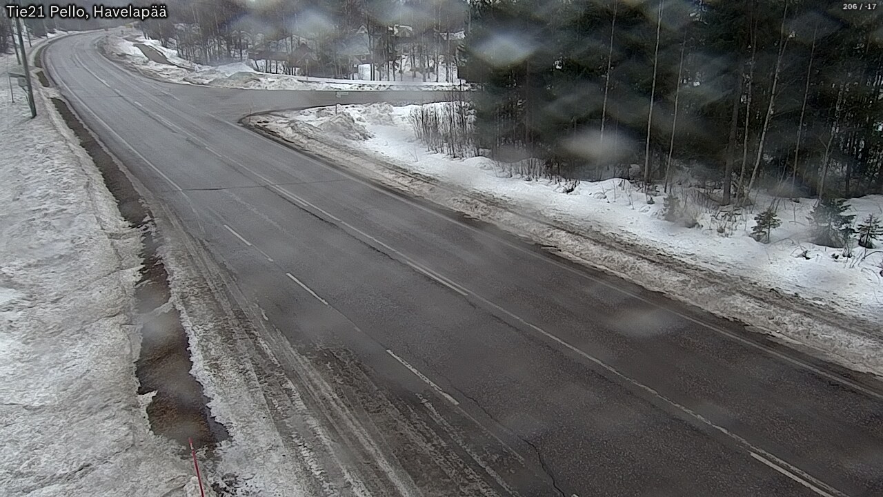 Kelikamerat Kuva Tie 21 Pello, Havelanpää, Pello, Lappi