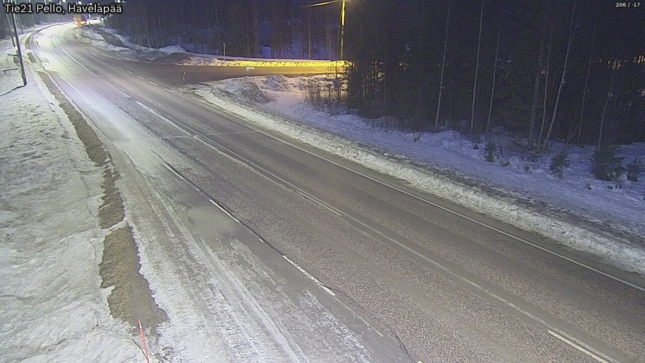 Kelikamerat Kuva Tie 21 Pello, Havelanpää, Pello, Lappi