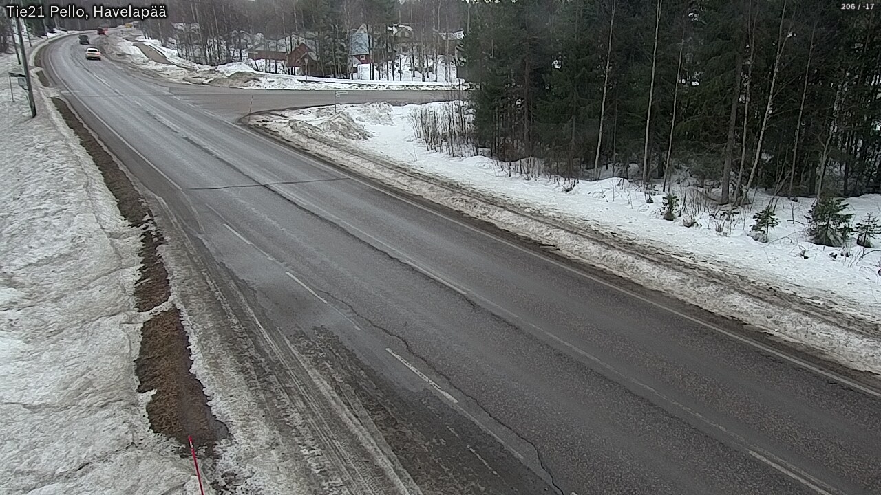 Kelikamerat Kuva Tie 21 Pello, Havelanpää, Pello, Lappi