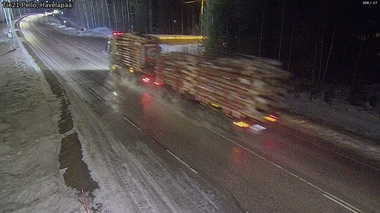 Kelikamerat Kuva Tie 21 Pello, Havelanpää, Pello, Lappi