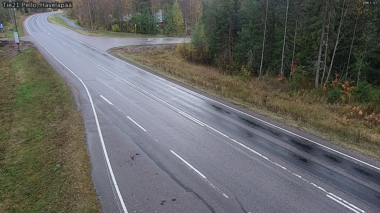 Kelikamerat Kuva Tie 21 Pello, Havelanpää, Pello, Lappi