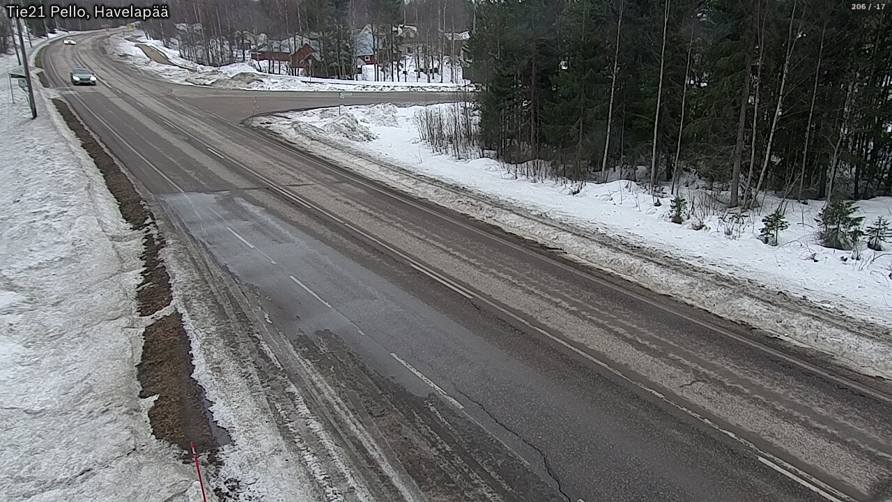 Kelikamerat Kuva Tie 21 Pello, Havelanpää, Pello, Lappi