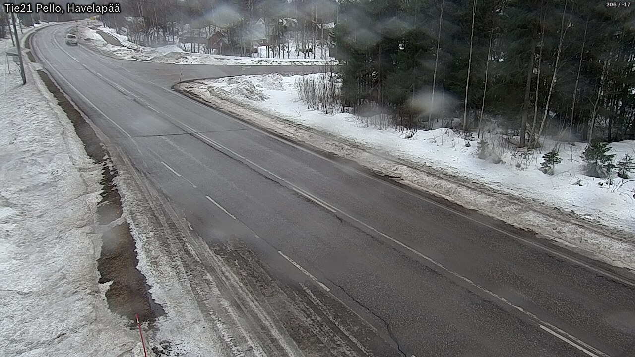 Kelikamerat Kuva Tie 21 Pello, Havelanpää, Pello, Lappi