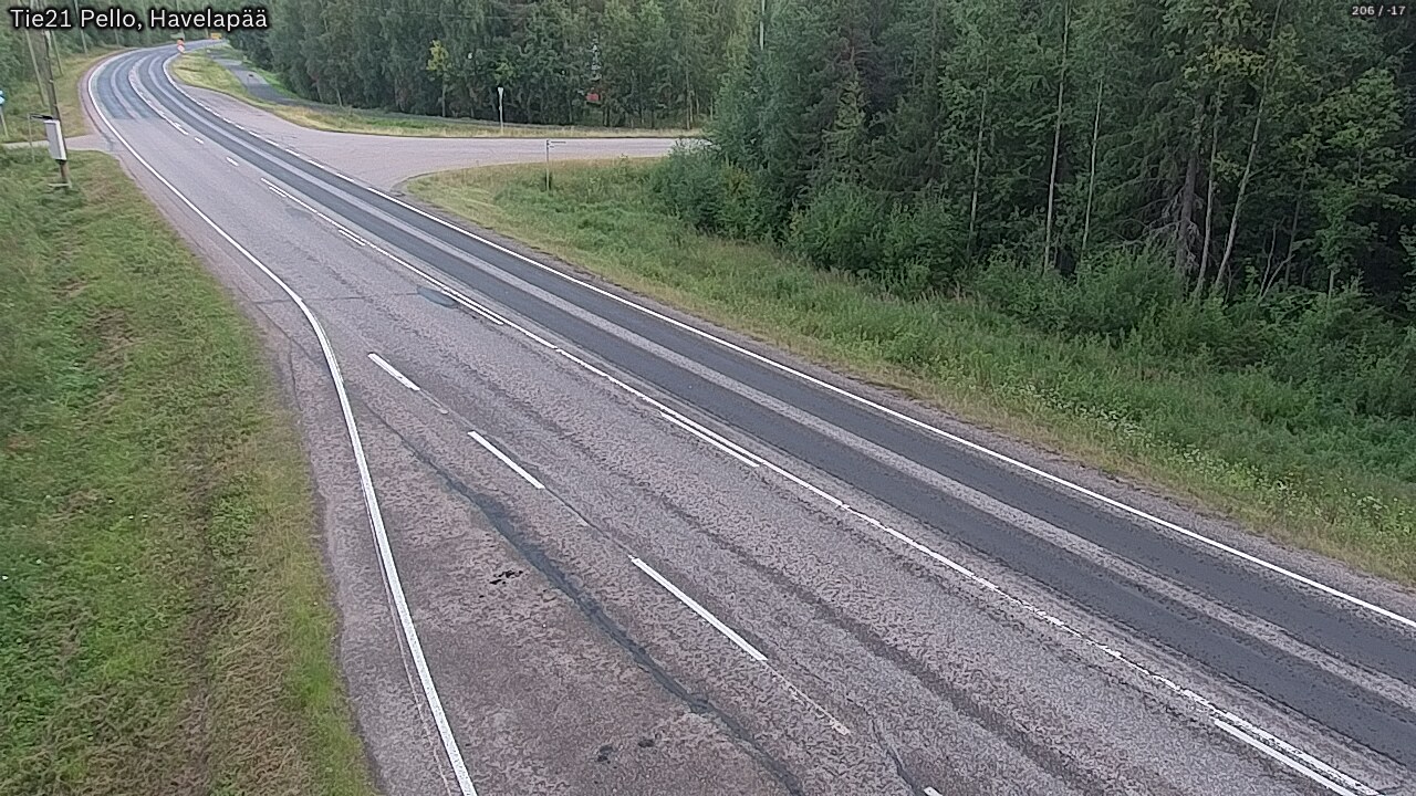Kelikamerat Kuva Tie 21 Pello, Havelanpää, Pello, Lappi