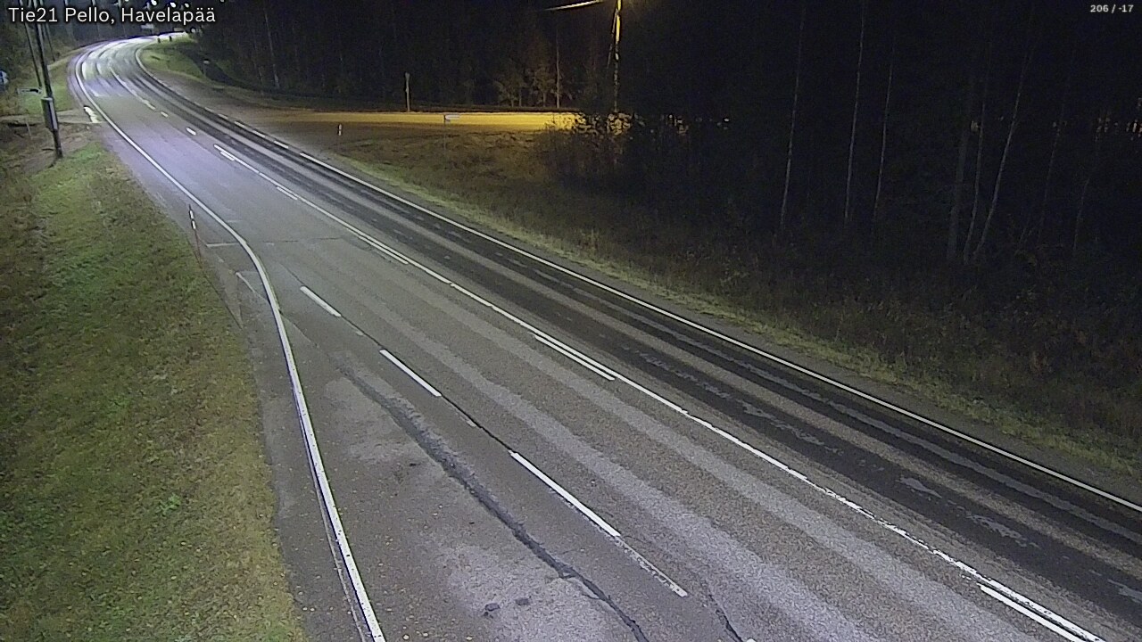 Kelikamerat Kuva Tie 21 Pello, Havelanpää, Pello, Lappi