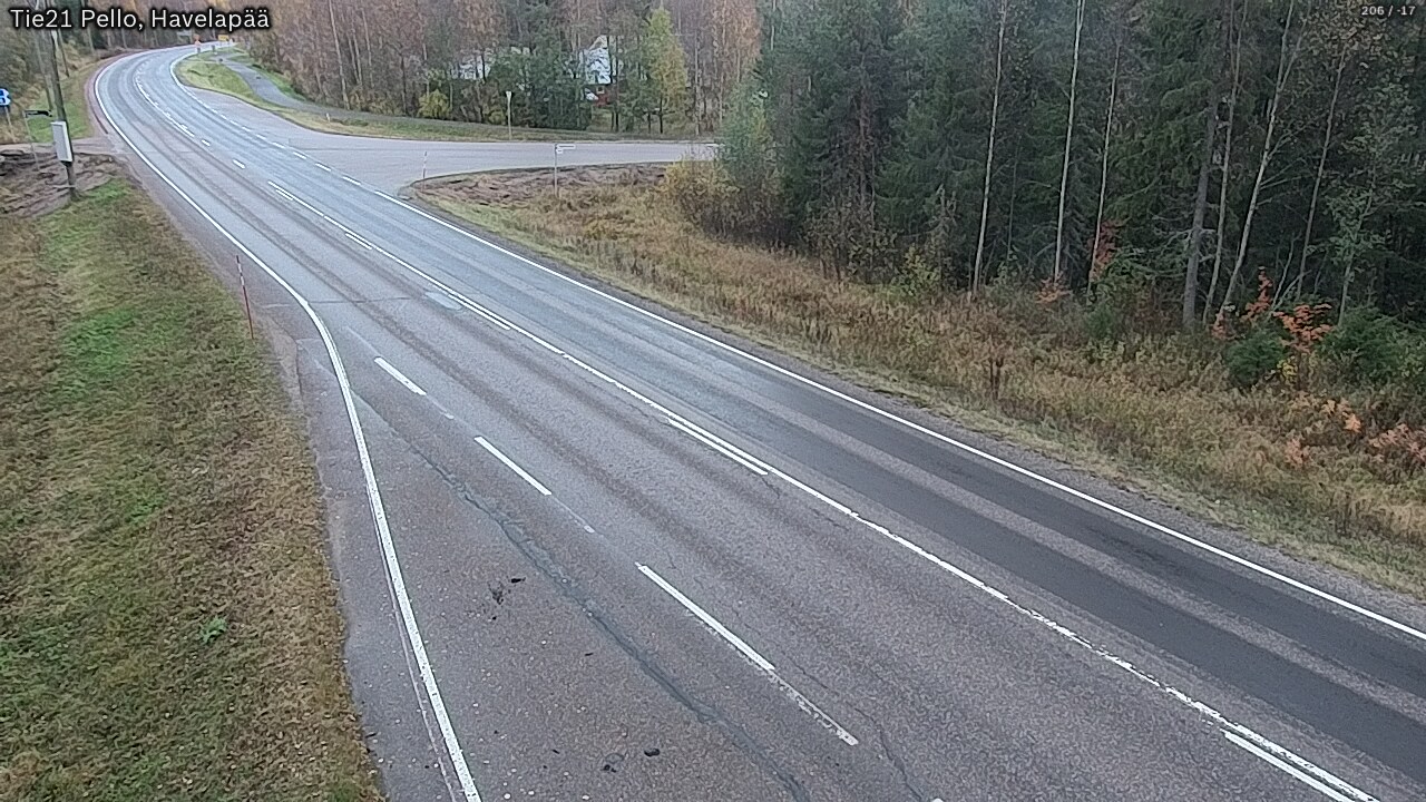 Kelikamerat Kuva Tie 21 Pello, Havelanpää, Pello, Lappi