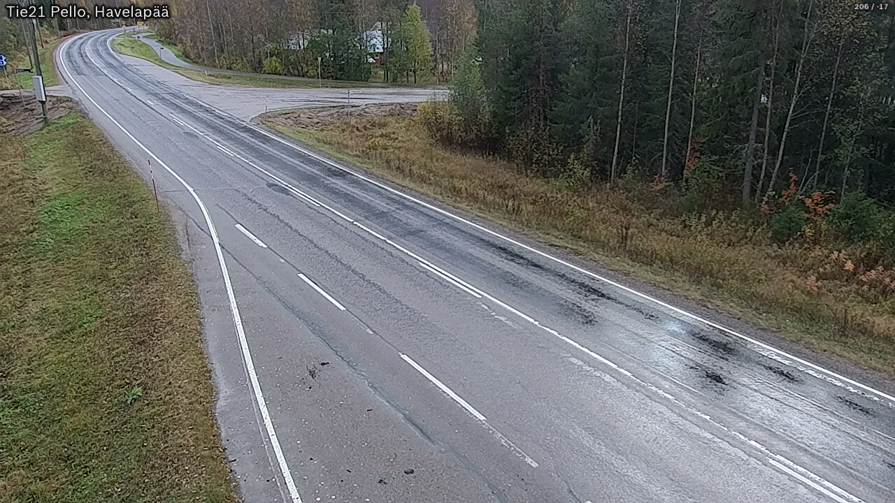 Kelikamerat Kuva Tie 21 Pello, Havelanpää, Pello, Lappi