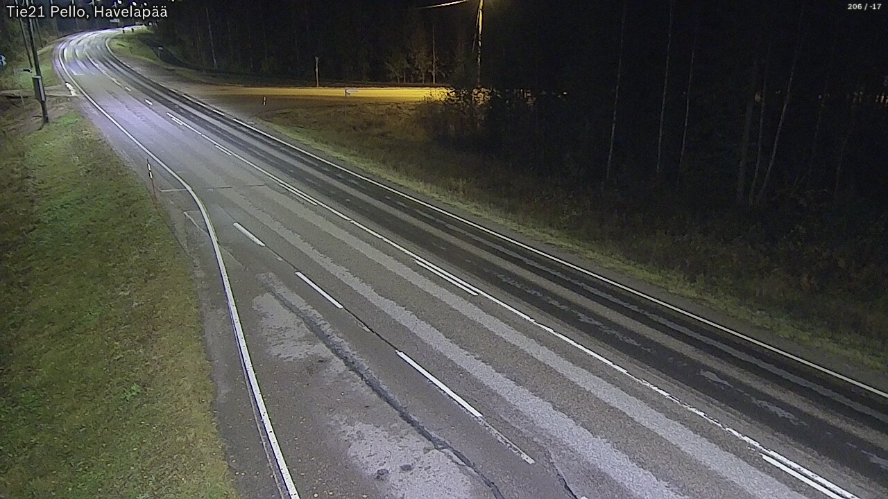 Kelikamerat Kuva Tie 21 Pello, Havelanpää, Pello, Lappi
