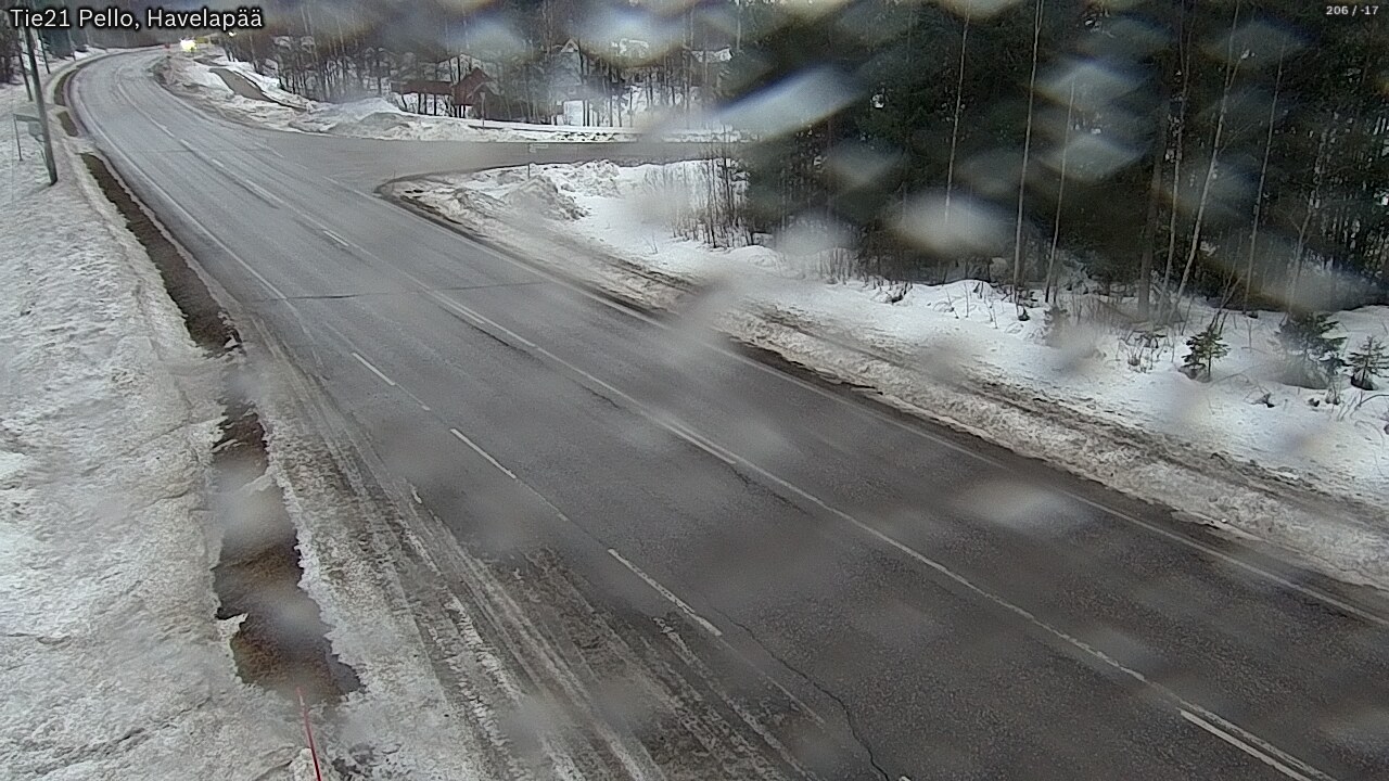 Kelikamerat Kuva Tie 21 Pello, Havelanpää, Pello, Lappi