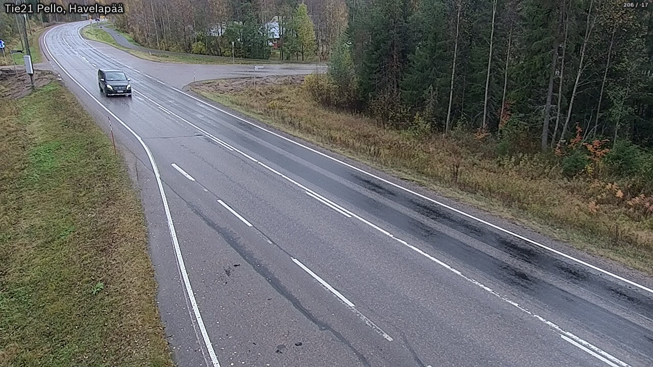 Kelikamerat Kuva Tie 21 Pello, Havelanpää, Pello, Lappi