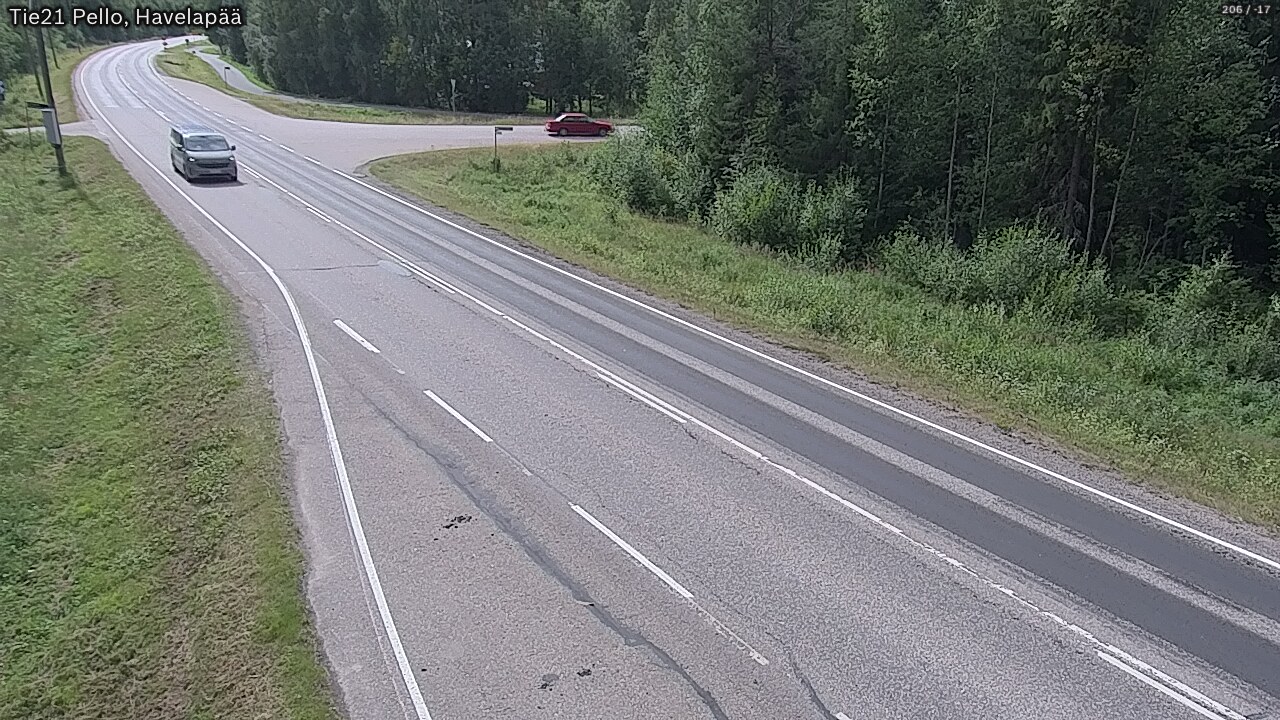 Kelikamerat Kuva Tie 21 Pello, Havelanpää, Pello, Lappi