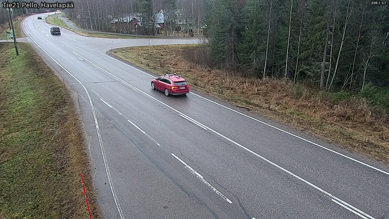 Kelikamerat Kuva Tie 21 Pello, Havelanpää, Pello, Lappi