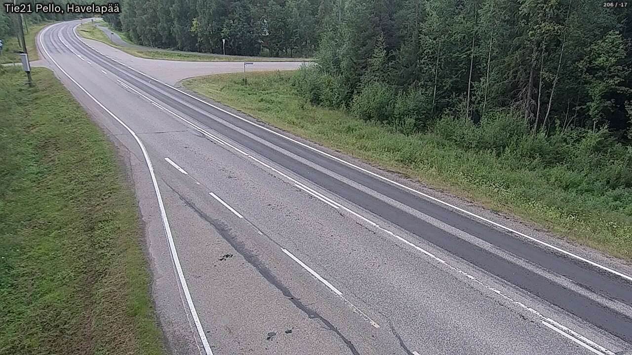 Kelikamerat Kuva Tie 21 Pello, Havelanpää, Pello, Lappi