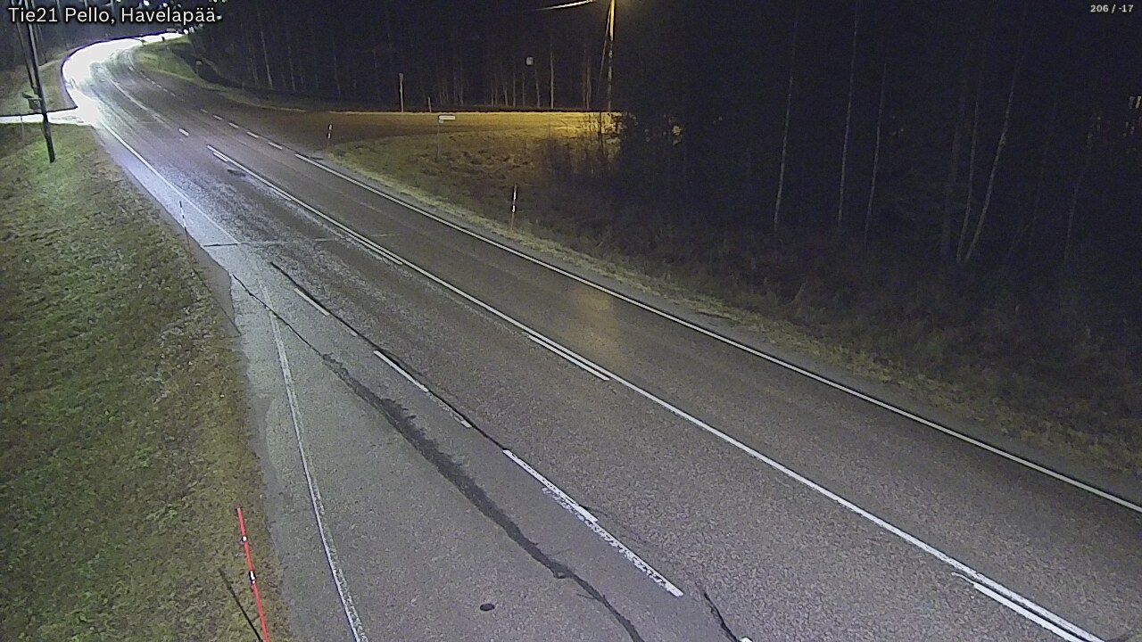 Kelikamerat Kuva Tie 21 Pello, Havelanpää, Pello, Lappi