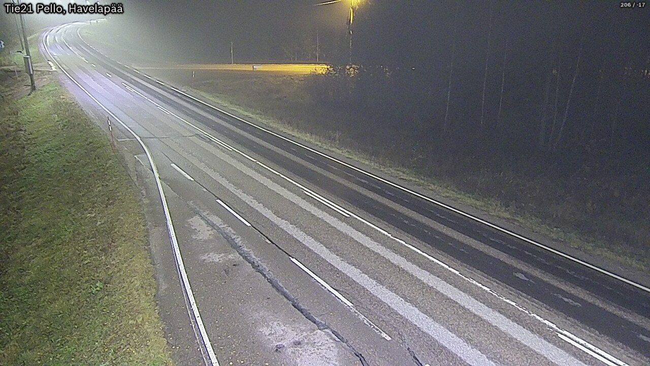 Kelikamerat Kuva Tie 21 Pello, Havelanpää, Pello, Lappi