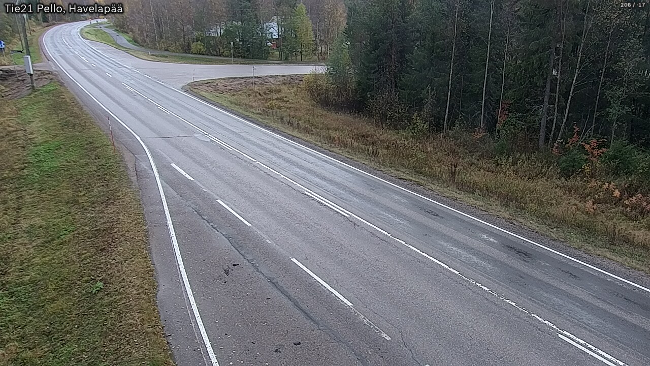 Kelikamerat Kuva Tie 21 Pello, Havelanpää, Pello, Lappi