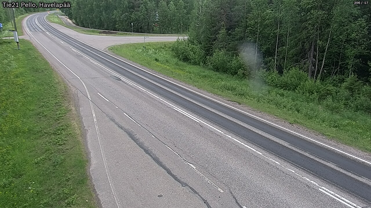 Kelikamerat Kuva Tie 21 Pello, Havelanpää, Pello, Lappi