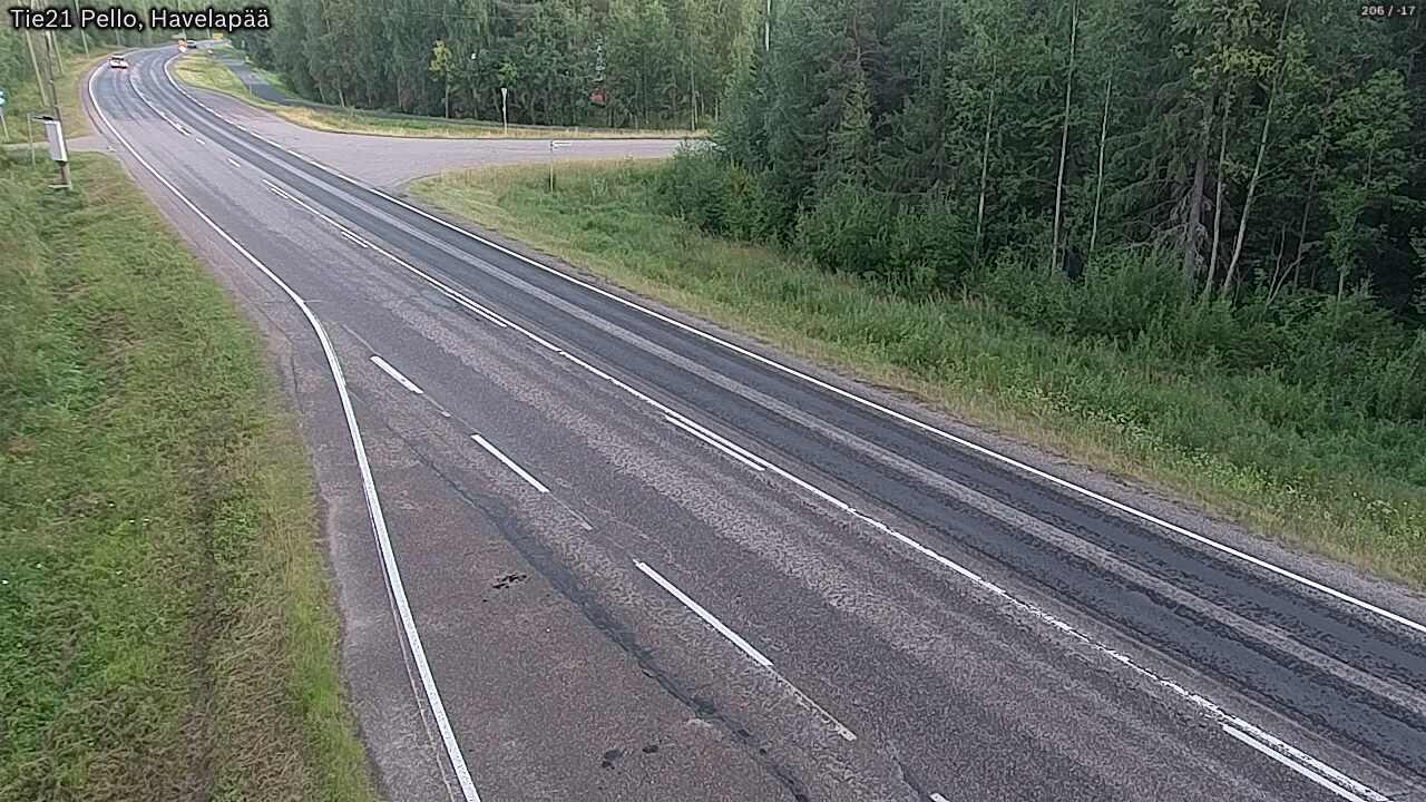 Kelikamerat Kuva Tie 21 Pello, Havelanpää, Pello, Lappi