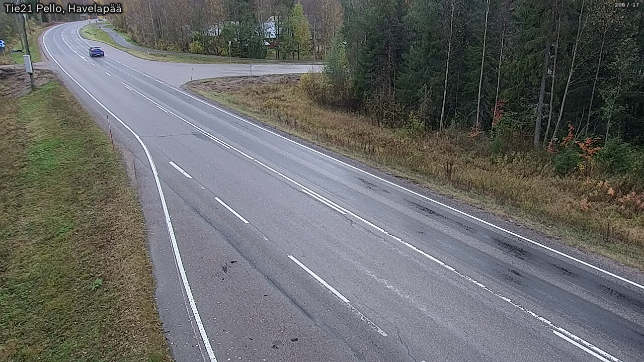 Kelikamerat Kuva Tie 21 Pello, Havelanpää, Pello, Lappi