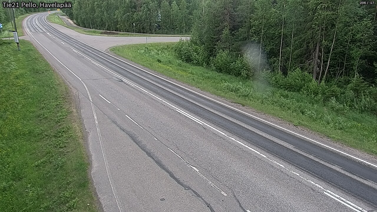 Kelikamerat Kuva Tie 21 Pello, Havelanpää, Pello, Lappi