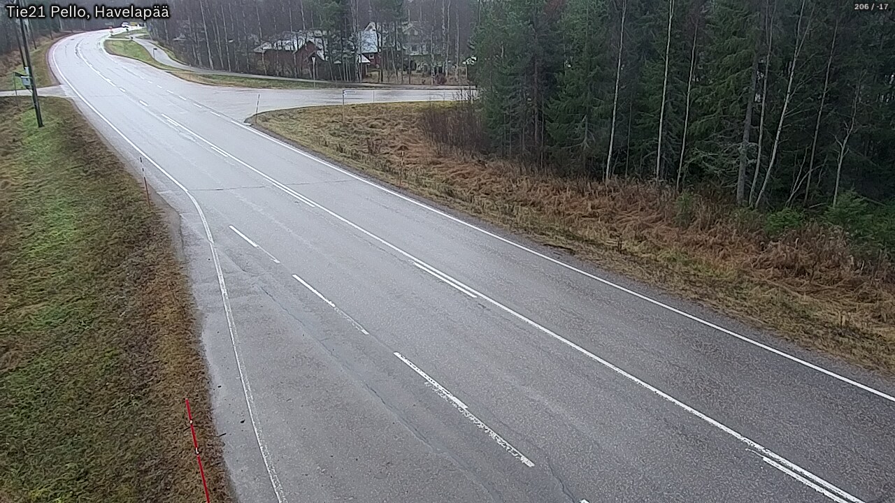 Kelikamerat Kuva Tie 21 Pello, Havelanpää, Pello, Lappi