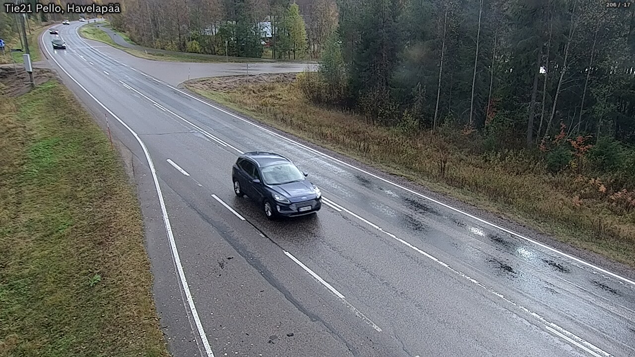 Kelikamerat Kuva Tie 21 Pello, Havelanpää, Pello, Lappi