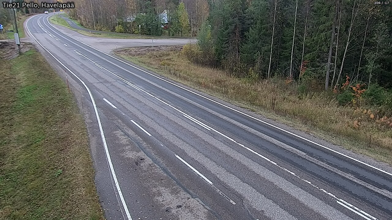 Kelikamerat Kuva Tie 21 Pello, Havelanpää, Pello, Lappi