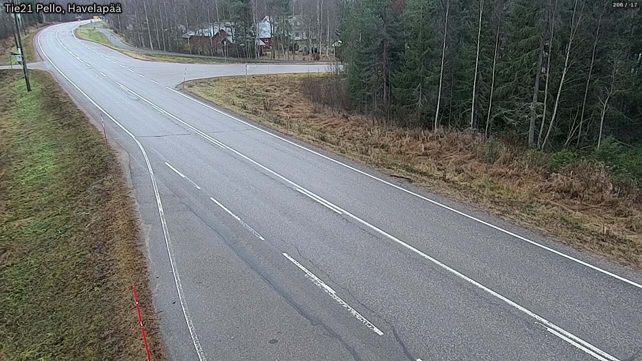 Kelikamerat Kuva Tie 21 Pello, Havelanpää, Pello, Lappi