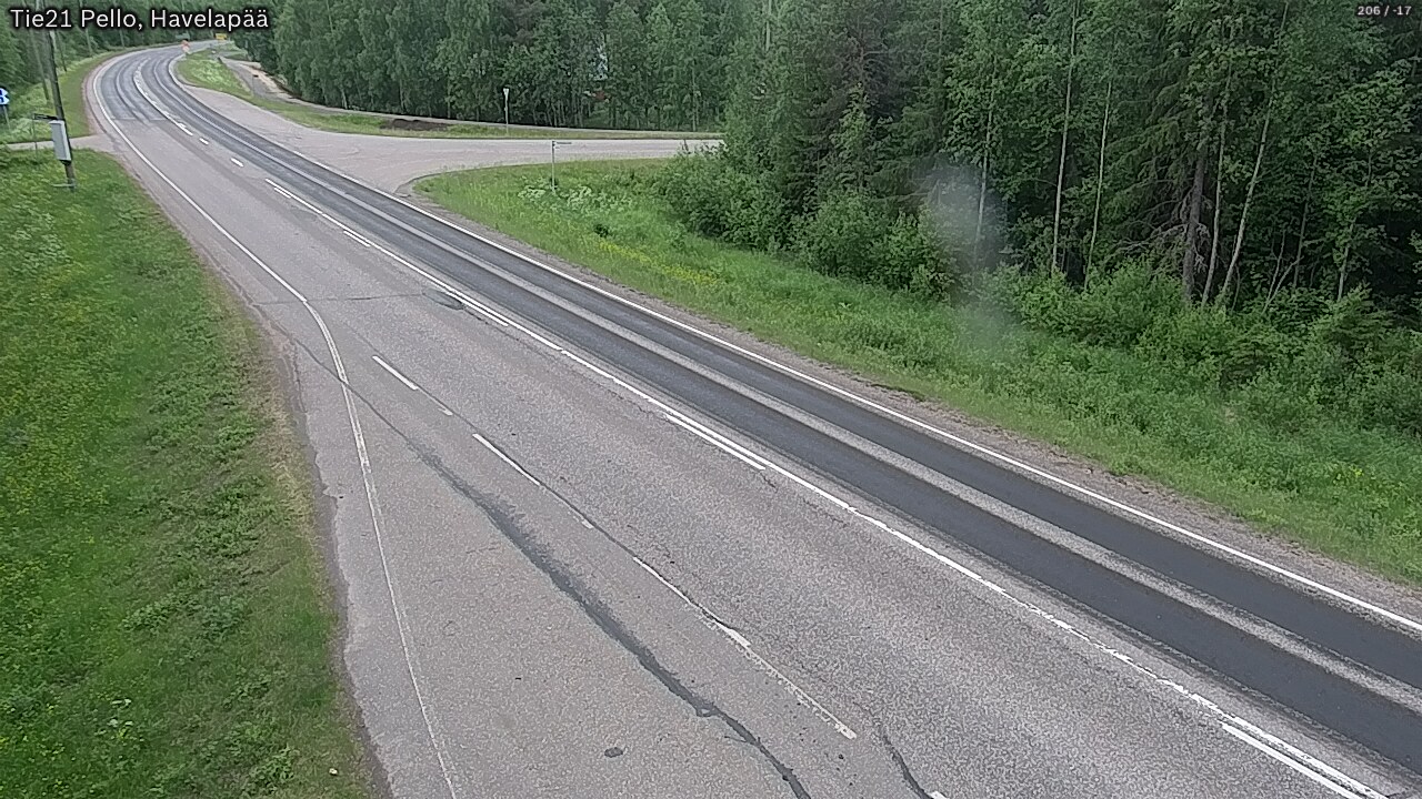 Kelikamerat Kuva Tie 21 Pello, Havelanpää, Pello, Lappi
