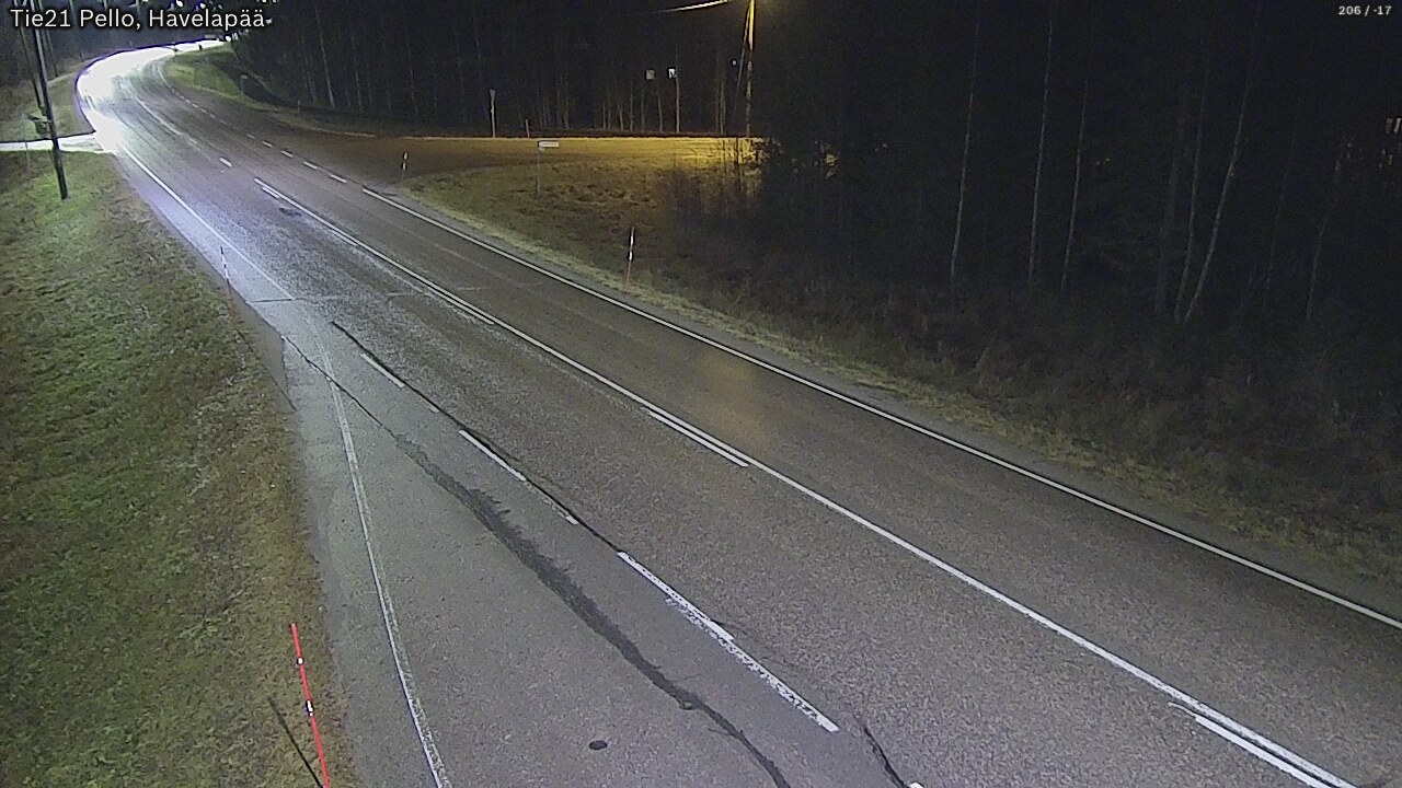 Kelikamerat Kuva Tie 21 Pello, Havelanpää, Pello, Lappi