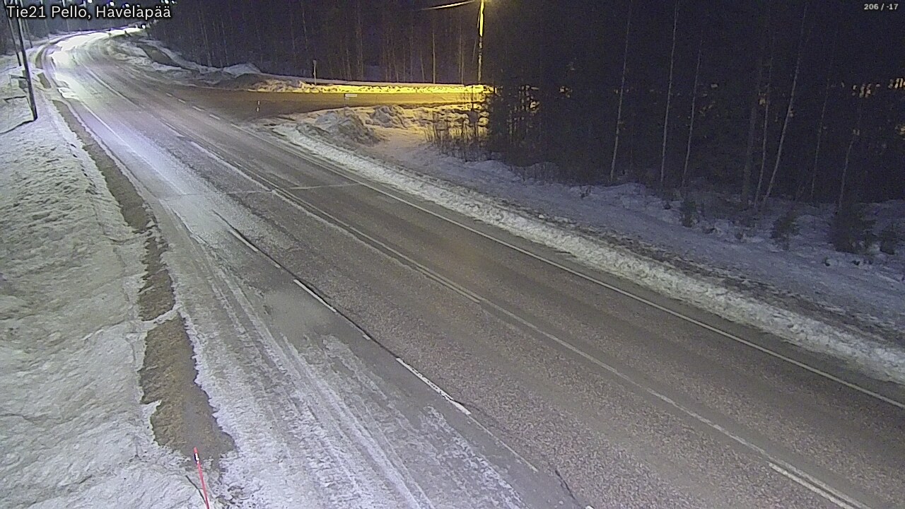 Kelikamerat Kuva Tie 21 Pello, Havelanpää, Pello, Lappi