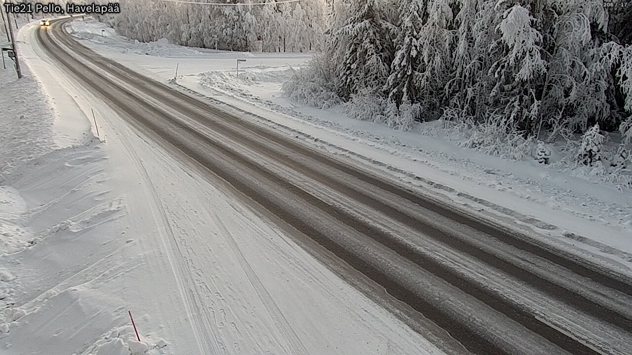 Kelikamerat Kuva Tie 21 Pello, Havelanpää, Pello, Lappi