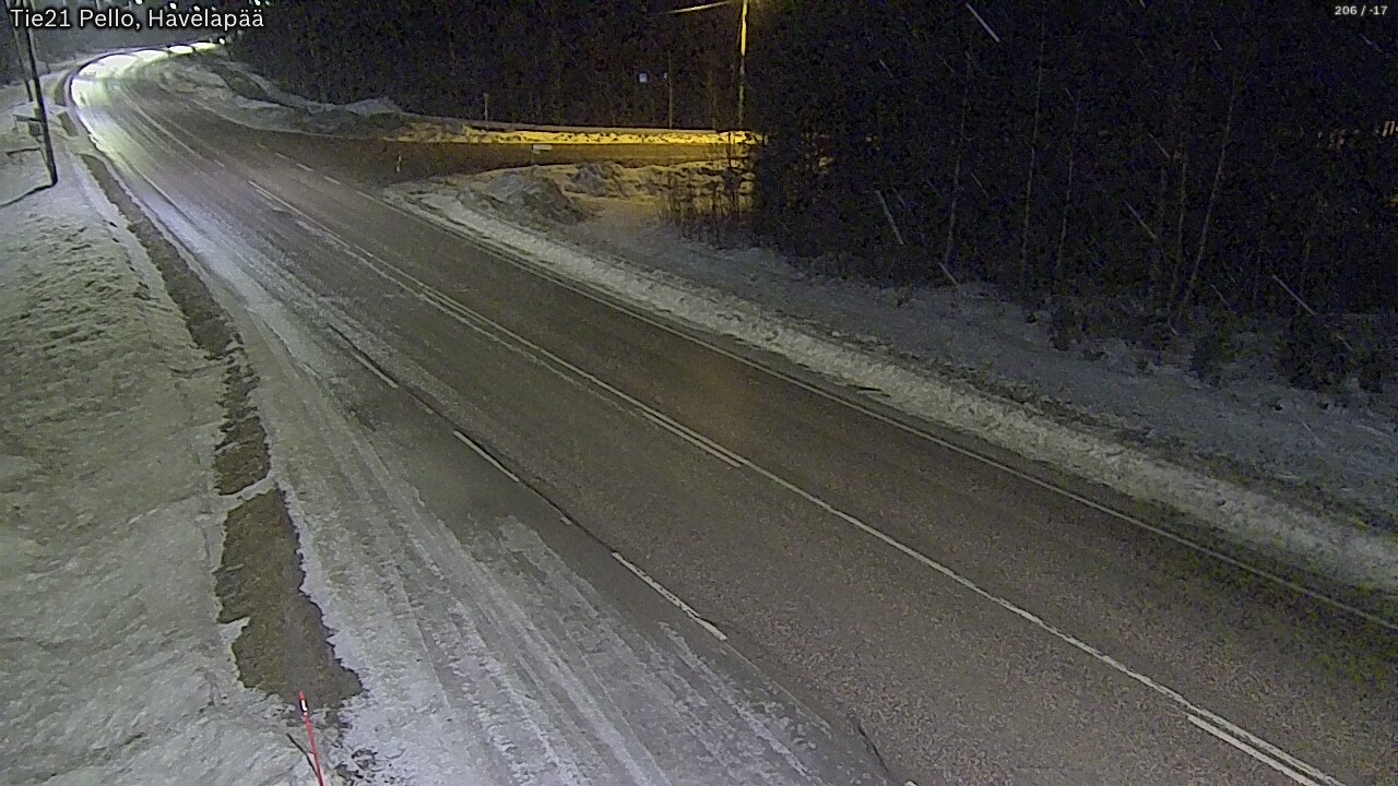 Kelikamerat Kuva Tie 21 Pello, Havelanpää, Pello, Lappi