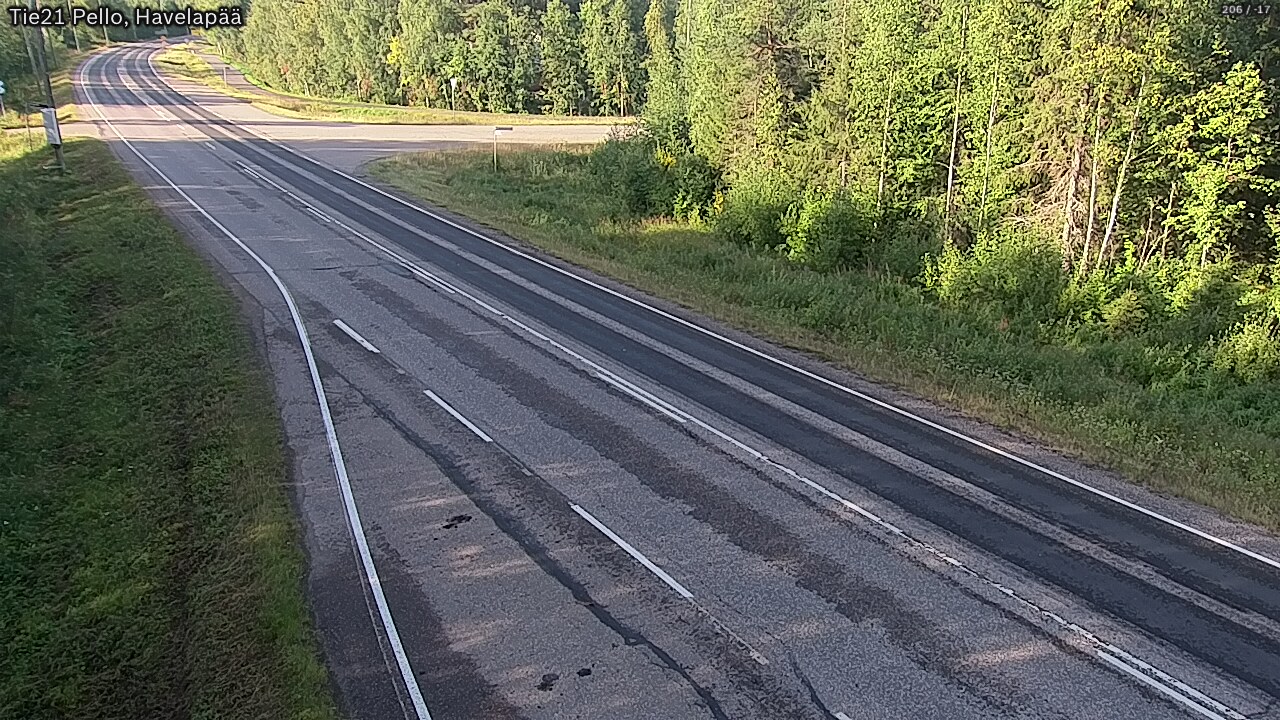 Kelikamerat Kuva Tie 21 Pello, Havelanpää, Pello, Lappi