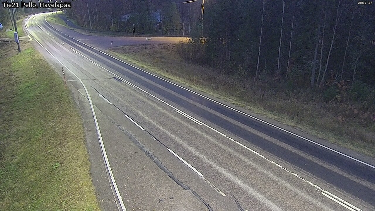 Kelikamerat Kuva Tie 21 Pello, Havelanpää, Pello, Lappi