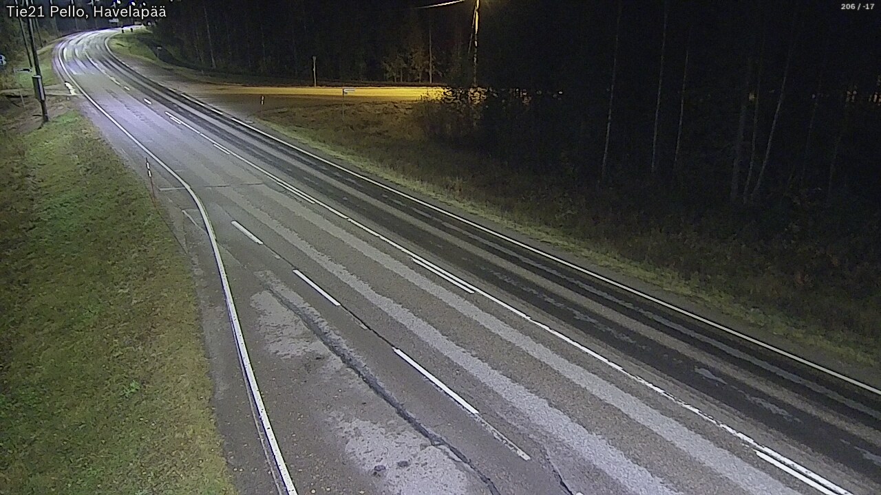 Kelikamerat Kuva Tie 21 Pello, Havelanpää, Pello, Lappi