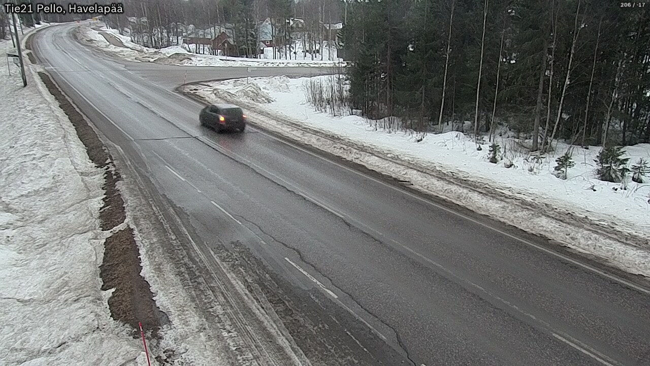 Kelikamerat Kuva Tie 21 Pello, Havelanpää, Pello, Lappi